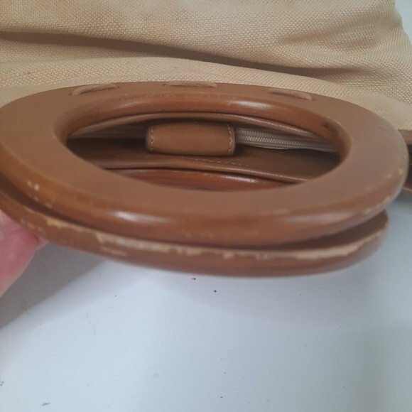 Kim Rogers Patchwork Wood Handle Bag - Picture 6 of 7